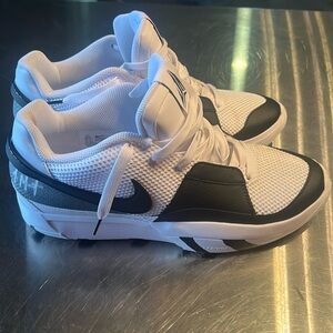 Nike Ja 1s White and Black Colorway